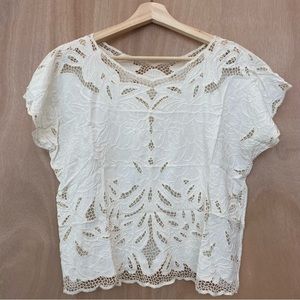 Vintage lace top